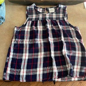 Knox Rose plaid top size L